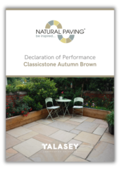Classicstone Autumn Brown Declaration of Performance Guide Cover