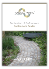 Cobblestone Pewter Declaration of Performance Guide Cover
