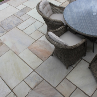 Golden Fossil Patio