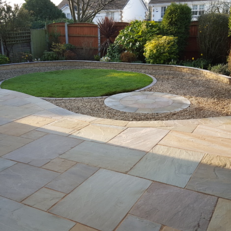 Buff Sandstone Patio Paving Slabs (Classicstone Harvest) - Natural Paving