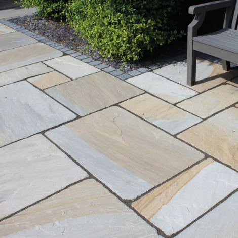 Weathered Finish Stone Paving Slabs & Stone Flags - Natural Paving