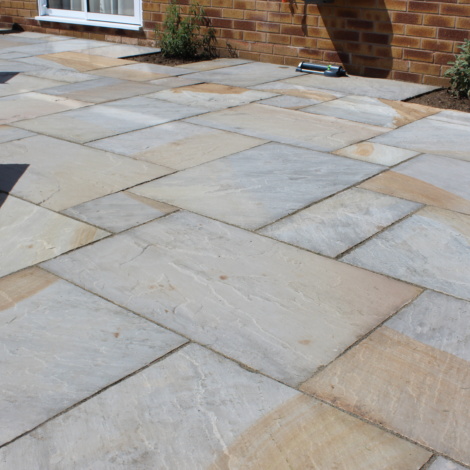 Yorkshire Stone Paving Slabs (Sandstone) - Natural Paving