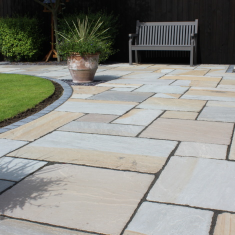 Natural Stone Paving Slabs & Stone Flags (Cragstone - Natural Paving